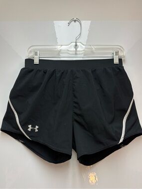 Under Armour Fly By 2.0 Running Shorts Women’s Small Black Athletic Workout